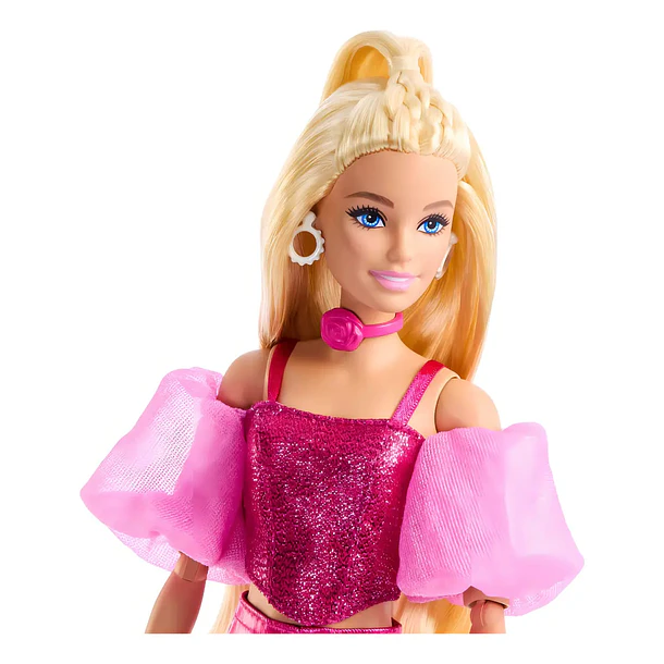 BARBIE DELUXE STYLE RUBIA CON LOOK ROSA MATTEL JFP40 3