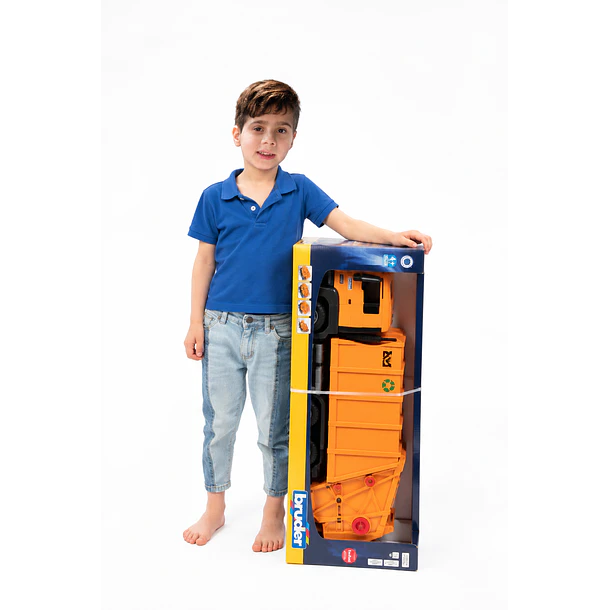 CAMIÓN DE BASURA MAN TGS BRUDER 1:16 03760 6