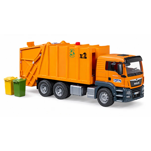 CAMIÓN DE BASURA MAN TGS BRUDER 1:16 03760 4