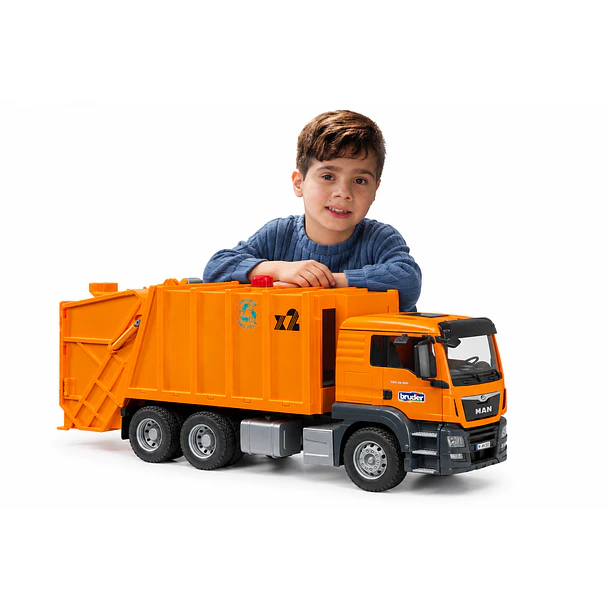 CAMIÓN DE BASURA MAN TGS BRUDER 1:16 03760 5
