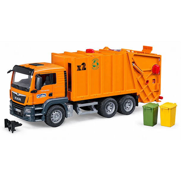 CAMIÓN DE BASURA MAN TGS BRUDER 1:16 03760 1