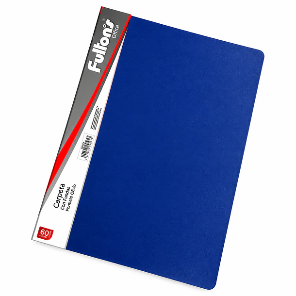 CARPETA CON FUNDAS OFICIO 60 FUNDAS VINIL FULTONS 3