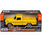 CAMIONETA FORD F-100 1972 AMARILLA 1:24 MOTORMAX  6