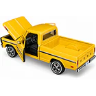 CAMIONETA FORD F-100 1972 AMARILLA 1:24 MOTORMAX  2