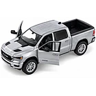 RAM 1500 CREW CAB LARAMIE 2019 MOTORMAX ESCALA 1:24 PLATA 1