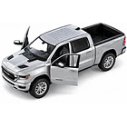 RAM 1500 CREW CAB LARAMIE 2019 MOTORMAX ESCALA 1:24 PLATA 3