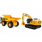 SET CAT 336 + CAMIÓN MINERO 770 RC 1:35 DIECAST MASTERS 5