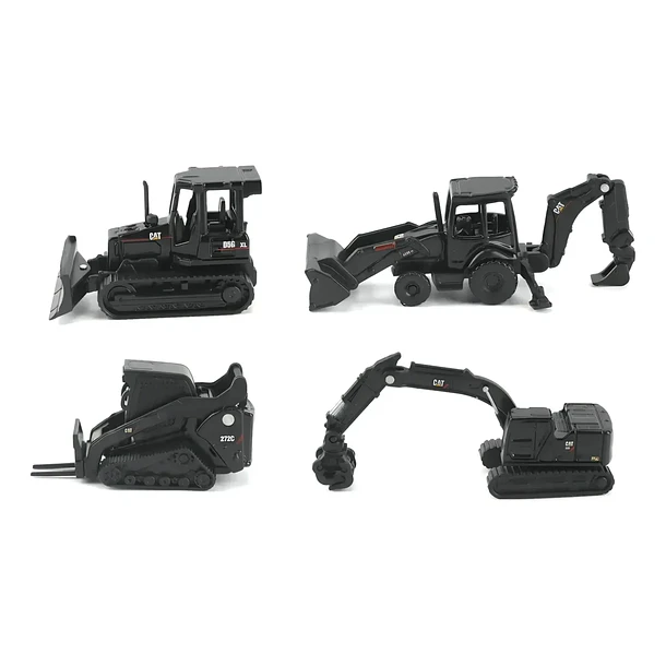 SET CAT MICRO CONSTRUCTORS 4 MAQUINARIAS DIECAST 3