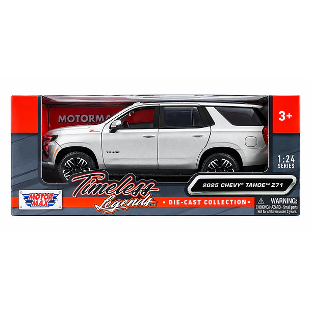 CHEVROLET TAHOE Z71 2025 MOTOR MAX ESCALA 1:24 8