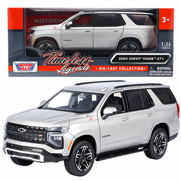 CHEVROLET TAHOE Z71 2025 MOTOR MAX ESCALA 1:24 7