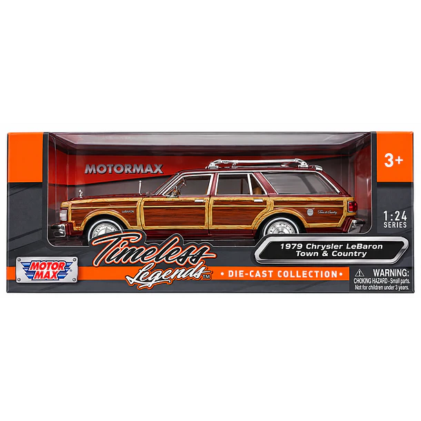 CHRYSLER LEBARON TOWN & COUNTRY 1979 MOTORMAX 1:24 3