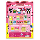 CALENDARIO ASCOTT HELLO KITTY AND FRIENDS 2027 14 MESES 8