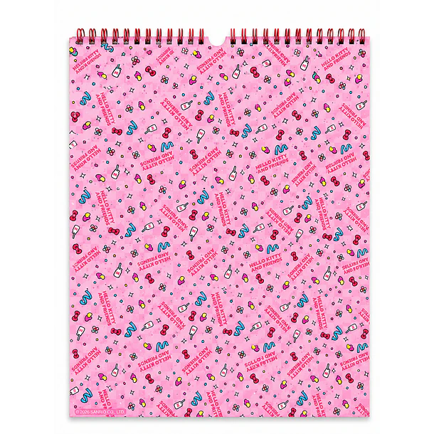 CALENDARIO ASCOTT HELLO KITTY AND FRIENDS 2027 14 MESES 12