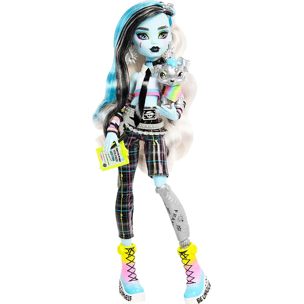 MUÑECA MONSTER HIGH FRANKIE STEIN COMITÉ DE BIENVENIDA 1