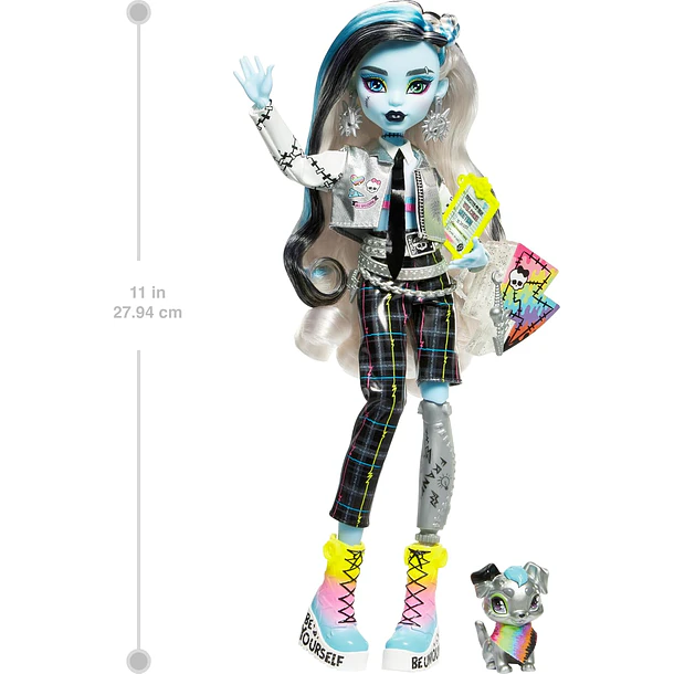 MUÑECA MONSTER HIGH FRANKIE STEIN COMITÉ DE BIENVENIDA 2