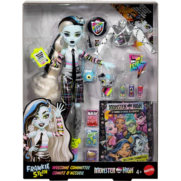 MUÑECA MONSTER HIGH FRANKIE STEIN COMITÉ DE BIENVENIDA 6