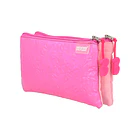 ESTUCHE BARBIE JUVENIL DOBLE ROSADO CON 2 CIERRES 5