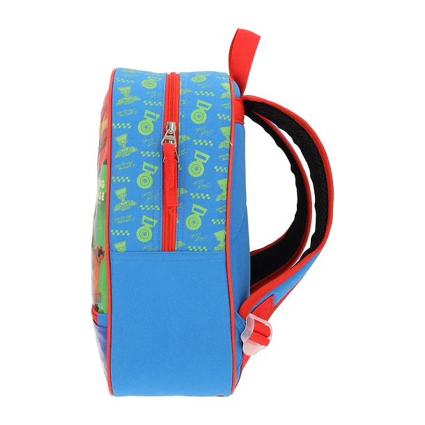 MOCHILA ESCOLAR DISNEY CARS RAYO MCQUEEN Y MATE 11 L 7