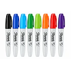 MARCADORES PERMANENTES SHARPIE BISELADOS 8 COLORES 3