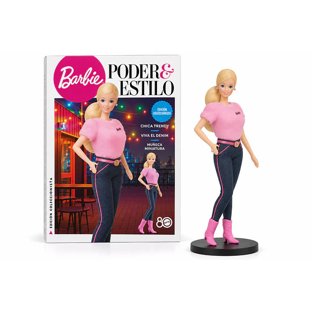 BARBIE PODER & ESTILO FIGURA COLECCIONABLE 15 CM 3