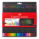 LÁPICES DE COLORES FABER-CASTELL SUPERSOFT 50 UNIDADES 1