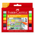 MARCADORES PARA VIDRIO FABER-CASTELL 3.0 MM 6 COLORES 1