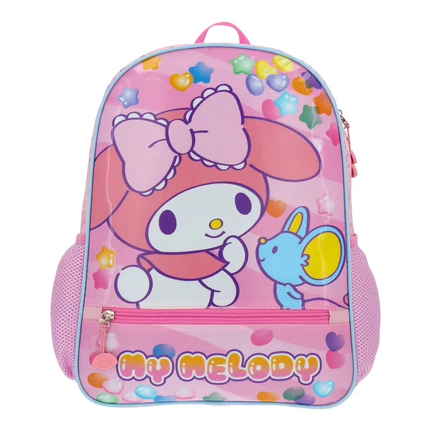 MOCHILA MY MELODY INFANTIL YATADEX 14 L ROSADA 1