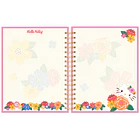 LIBRETA + BOLÍGRAFO + STICKERS HELLO KITTY ASCOTT 4