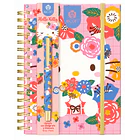 LIBRETA + BOLÍGRAFO + STICKERS HELLO KITTY ASCOTT 2