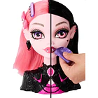 MUÑECA MONSTER HIGH DRACULAURA CABEZA DE PEINADOS 5