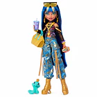 MUÑECA MONSTER HIGH CLEO DE NILE CON MASCOTA Y ACCESORIOS 1