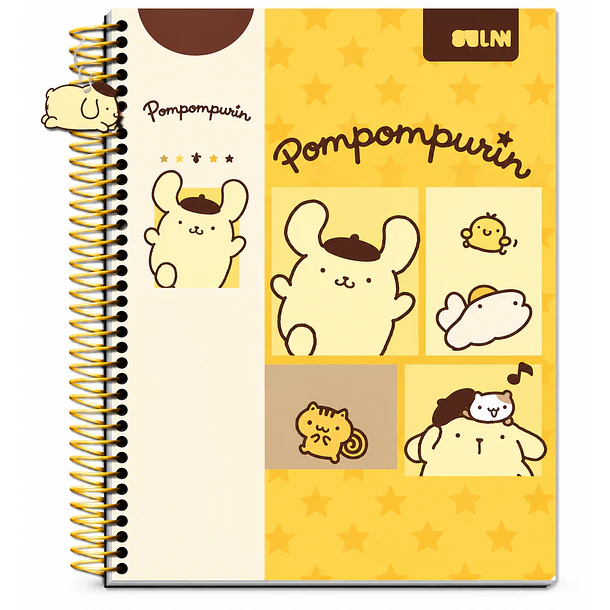 CUADERNO POMPOMPURIN AROMA CARTA 150HJ 7MM PROARTE 3