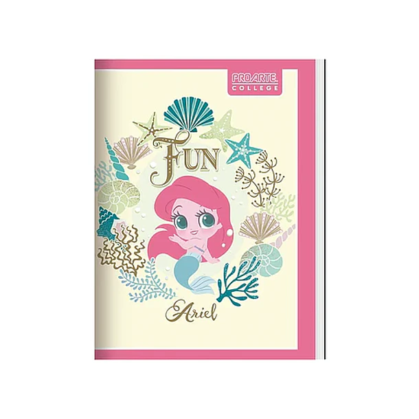 CUADERNO COLLEGE PRINCESAS KAWAII 80 HOJAS PROARTE 4