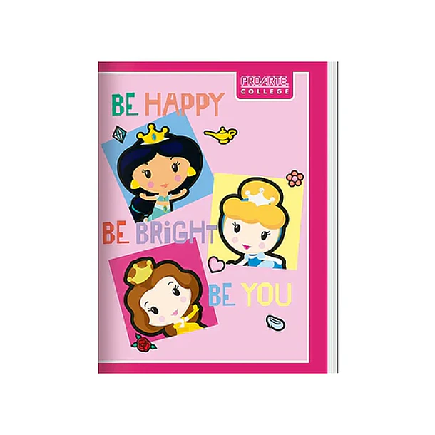 CUADERNO COLLEGE PRINCESAS KAWAII 80 HOJAS PROARTE 5