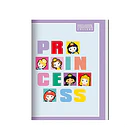 CUADERNO COLLEGE PRINCESAS KAWAII 80 HOJAS PROARTE 10
