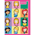 CUADERNO COLLEGE PRINCESAS KAWAII 80 HOJAS PROARTE 1
