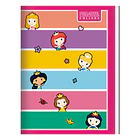 CUADERNO COLLEGE PRINCESAS KAWAII 80 HOJAS PROARTE 2