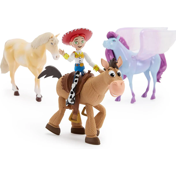 SET TOY STORY 5 JESSIE Y 3 CABALLOS DISNEY 4 FIGURAS 2