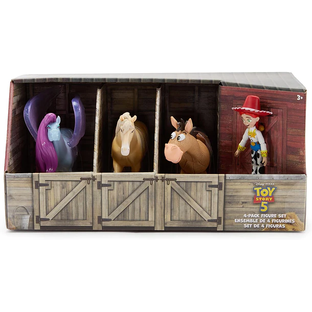 SET TOY STORY 5 JESSIE Y 3 CABALLOS DISNEY 4 FIGURAS 4