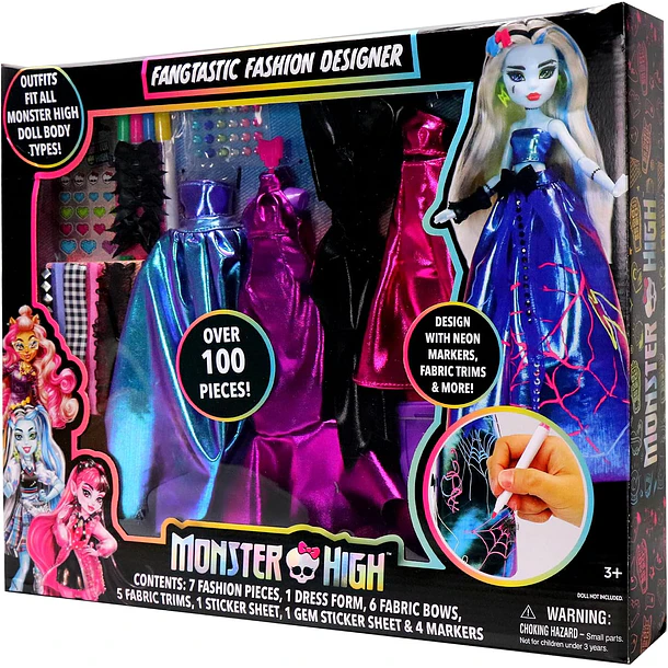 SET DISEÑADOR DE MODA MONSTER HIGH KIT CREATIVO 4
