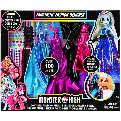 SET DISEÑADOR DE MODA MONSTER HIGH KIT CREATIVO
