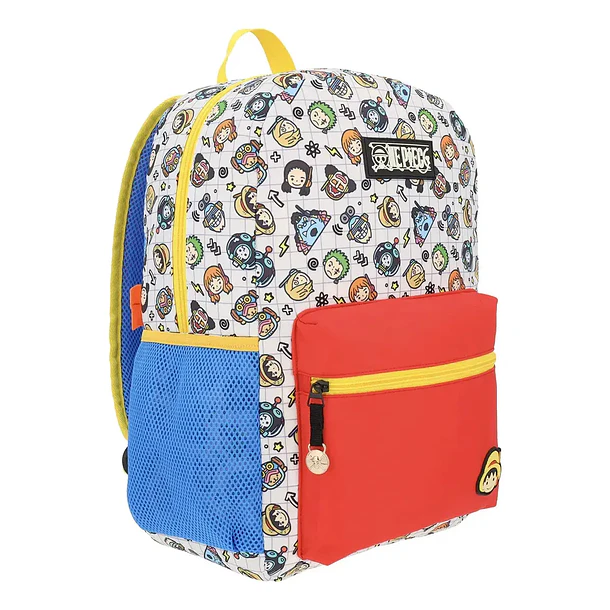 MOCHILA PREMIUM ONE PIECE JUVENIL ROJA 21 L 2