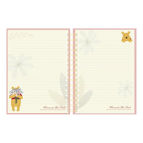 SET LIBRETA BOLÍGRAFO STICKERS WINNIE THE POOH ASCOTT 4
