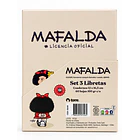 SET 3 LIBRETAS MAFALDA TAPA DURA 60 HOJAS TORRE 9