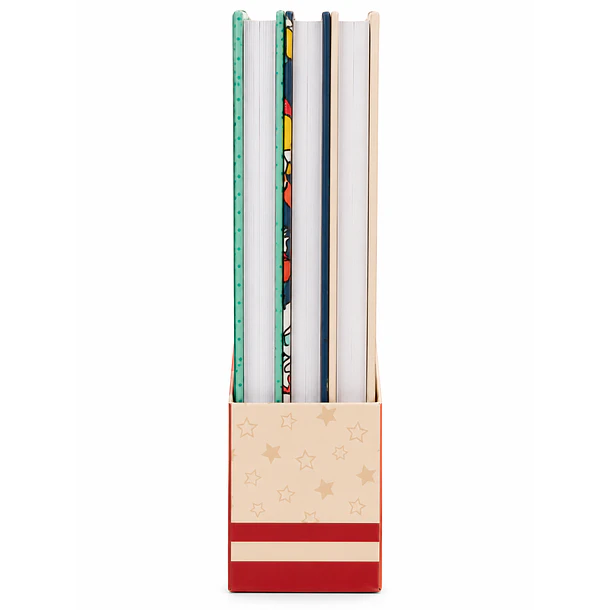 SET 3 LIBRETAS MAFALDA TAPA DURA 60 HOJAS TORRE 3