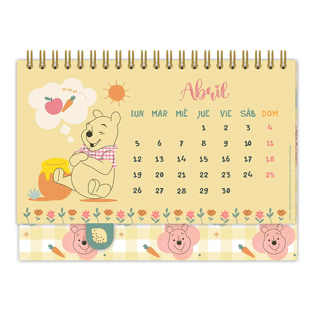 CALENDARIO DE ESCRITORIO WINNIE THE POOH 2027 ASCOTT 3