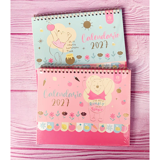 CALENDARIO DE ESCRITORIO WINNIE THE POOH 2027 ASCOTT 4