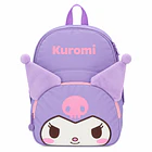 MOCHILA KUROMI JUVENIL LAVANDA CON OREJAS DE PELUCHE 1