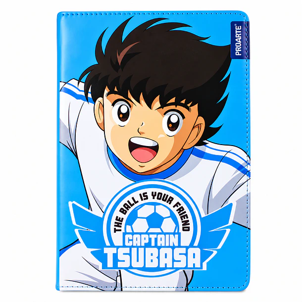 LIBRETA A5 CAPTAIN TSUBASA 80 HOJAS ACOLCHADA PROARTE 1
