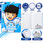 LIBRETA A5 CAPTAIN TSUBASA 80 HOJAS ACOLCHADA PROARTE 2